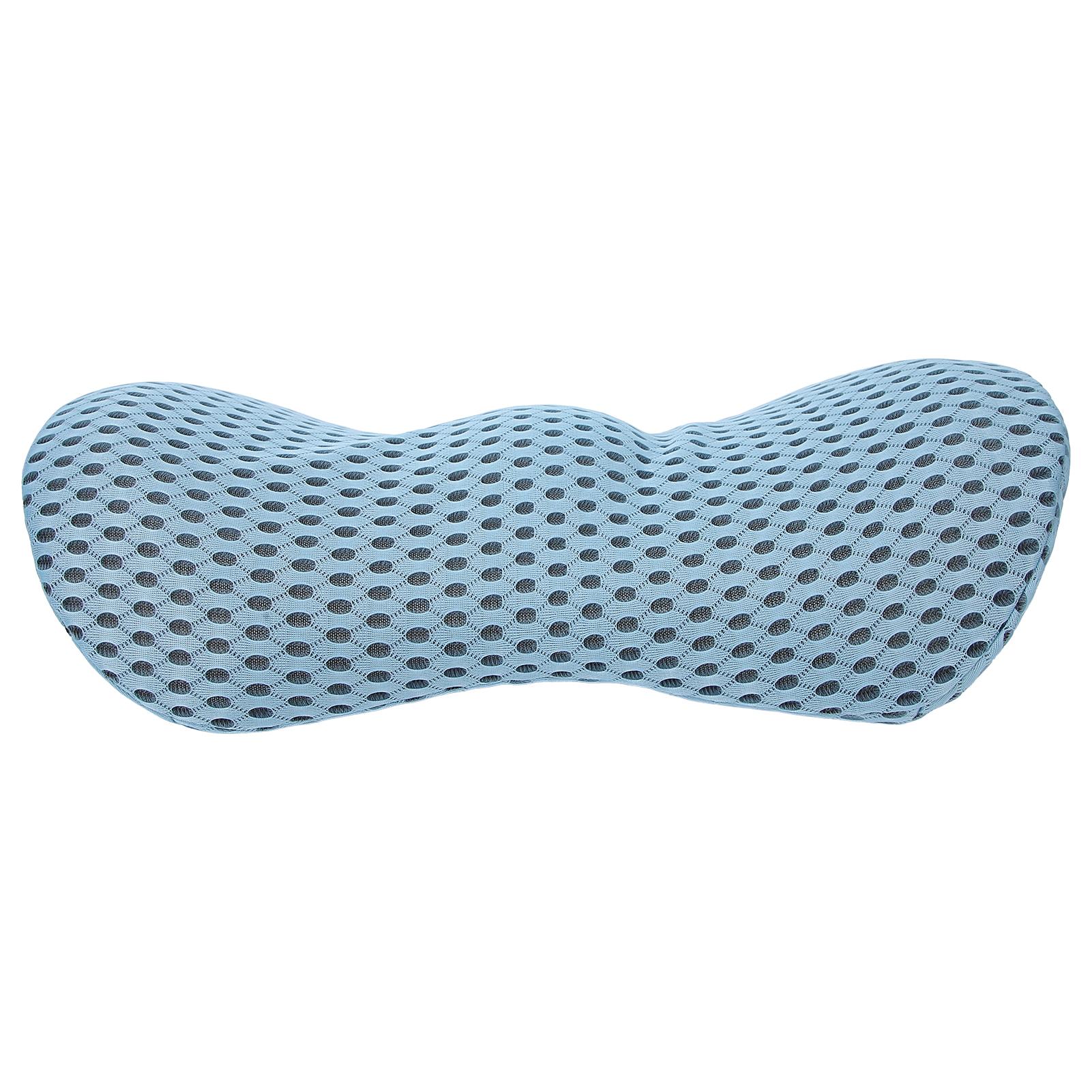 

Многофункциональная поясничная подушка для дома, офиса, автомобиля, портативная дышащая подушка для поддержки талии(синий ) синий