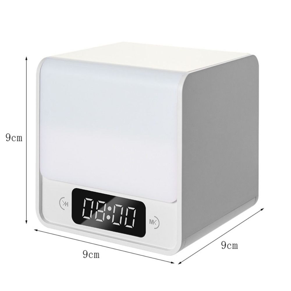 Soft Light Time Cube Night Light LED Sleep Light Simplicity Clock Light  Gift