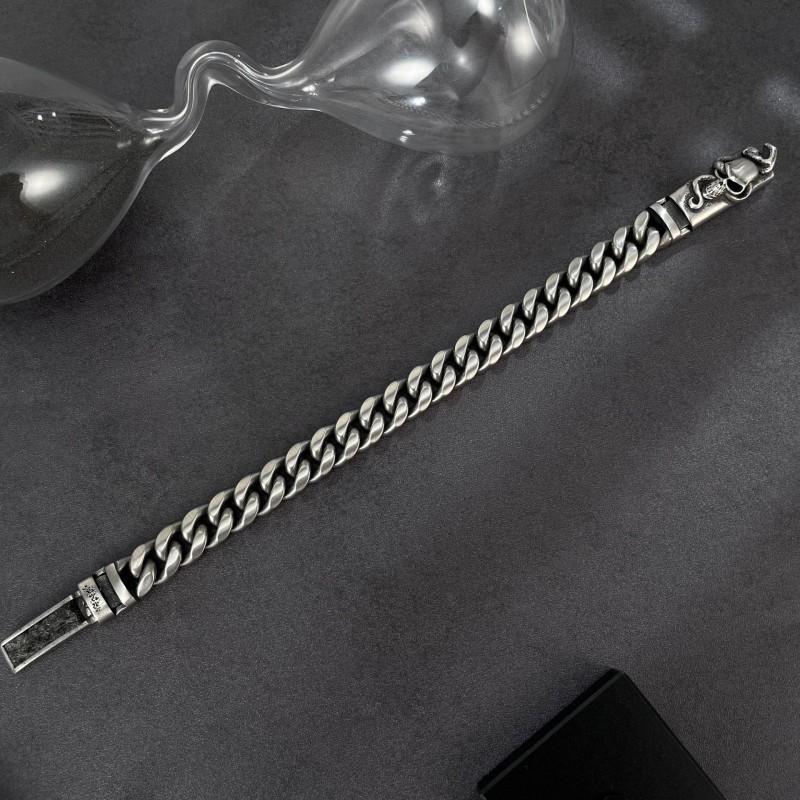 Europa Amerika Neuer Totenkopf Edelstahl Herrenarmband Tröpfelndes Parfüm Aromatherapie Mode Vielseitiger Schmuck