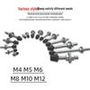 Quick Clamp Rubber Head Screw