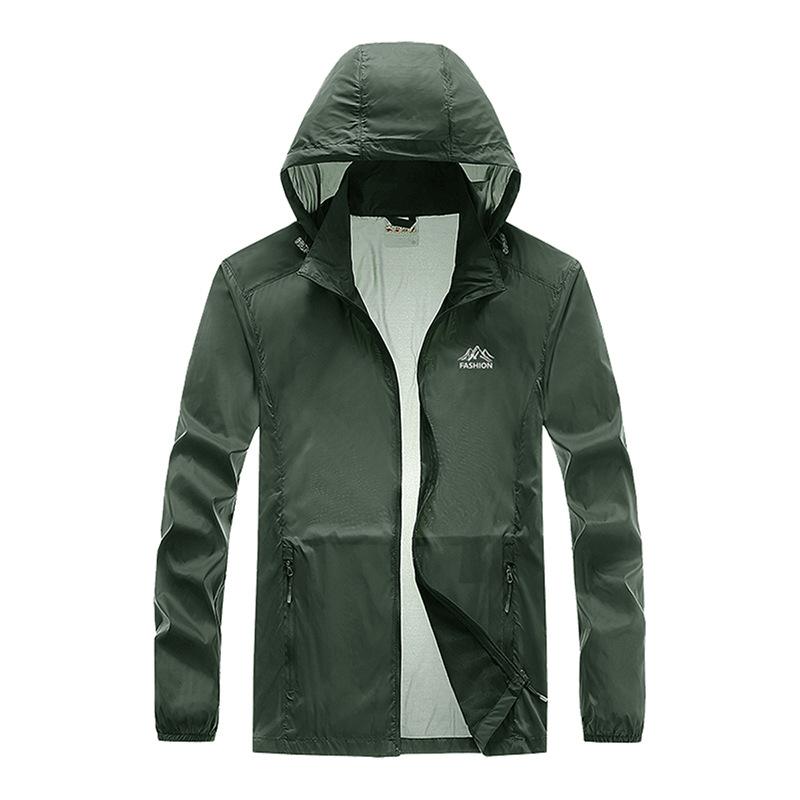Summer Ice Silk Sunscreen Clothing Men s Thin Breathable Outdoor Cycling Fishing Clothing Sports Sunscreen Clothing Quick Dry Clothes L