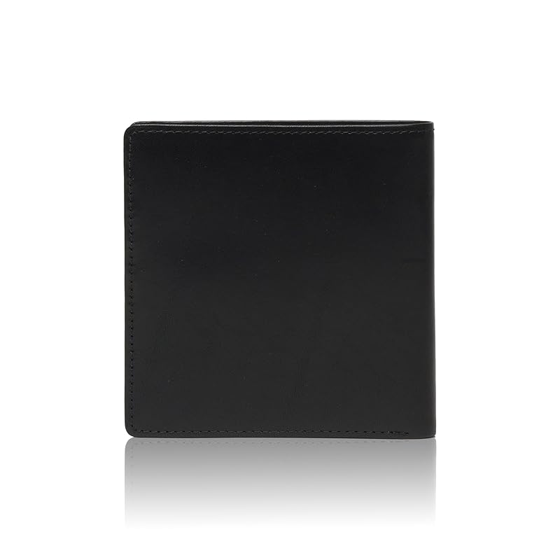 

[White House Cox] bifold wallet ES2376 men s BLACK [product]