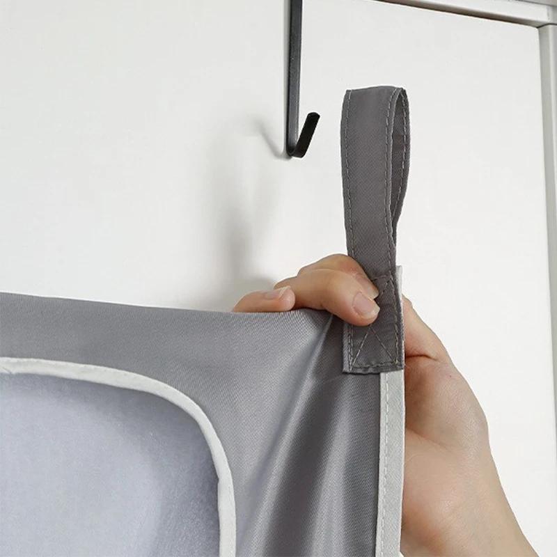 Door Hanging Laundry Basket Wall Mounted Dirty Clothes Storage Box Household Sundries Storage Bag Storage Bag