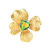 Premium Sense Metal Flower Brooch Clothing Summer Women's Bag Decoration Pendant Hat Fixing Pin Wholesale Jewelry