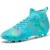 Football Shoes High Quality Large Size High Elastic Sock Mouth Artificial Turf Spikes Football Training Boots Kids Football Boots
