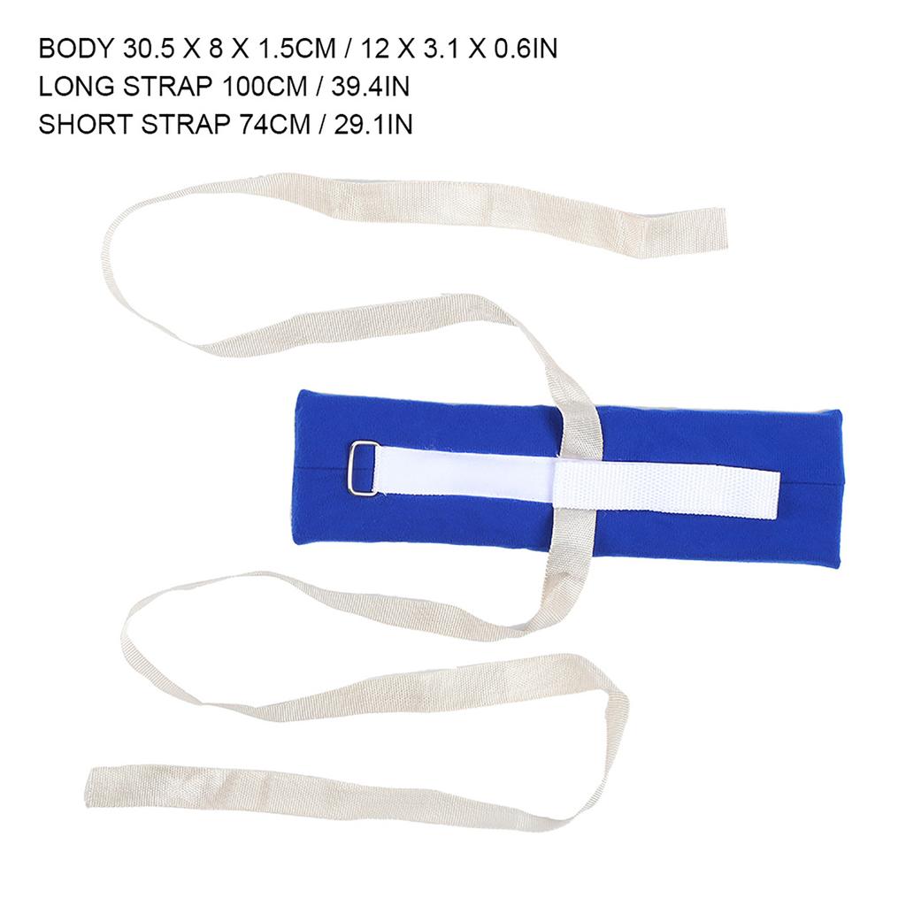 2pcs Limbs Restraint Strap Hands Feet Limb Fixed Strap Belt for Bedridden Patient