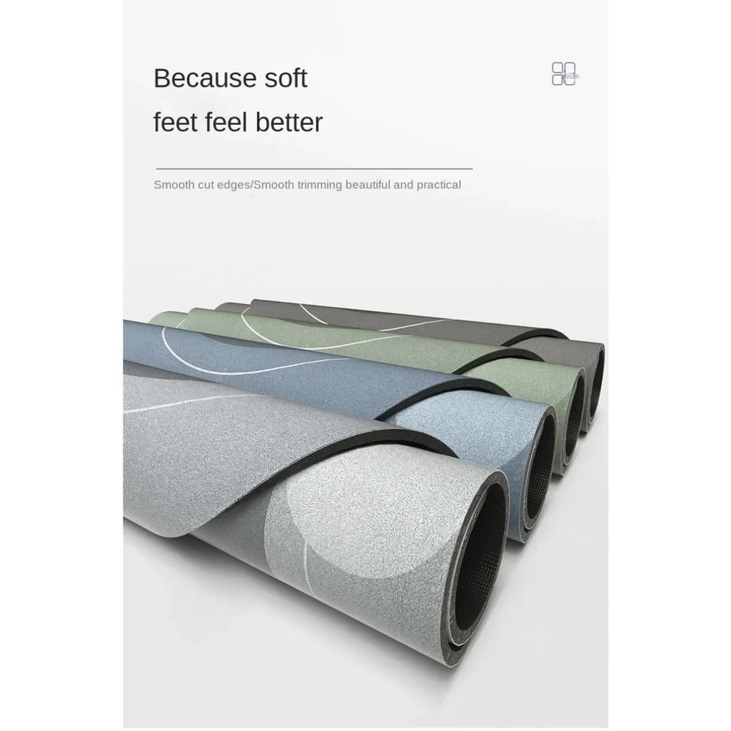 HOMZY Kieselgurmatte Küchenteppich Rutschfest Küchenlangteppich Super Saugfähige Fußmatten Eingangstürmatte Teppiche für Wohnzimmer