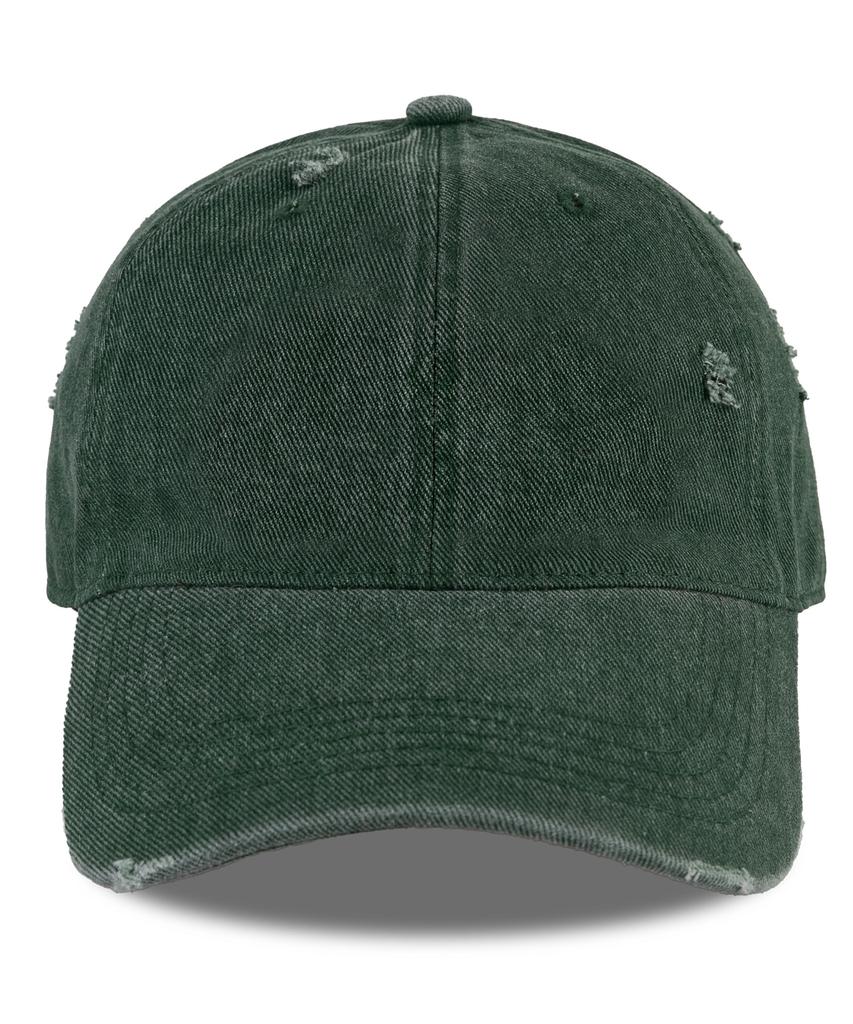Chaebteo Standard Pigment Damage Ball Cap - Green