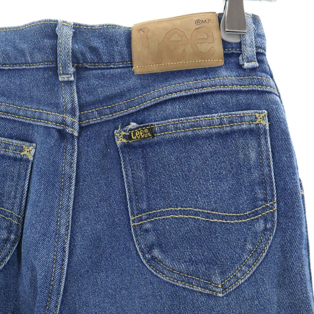 Lee 80s USA made 42 Talon Vintage Straight denim pants Wash blue jeans Women Used