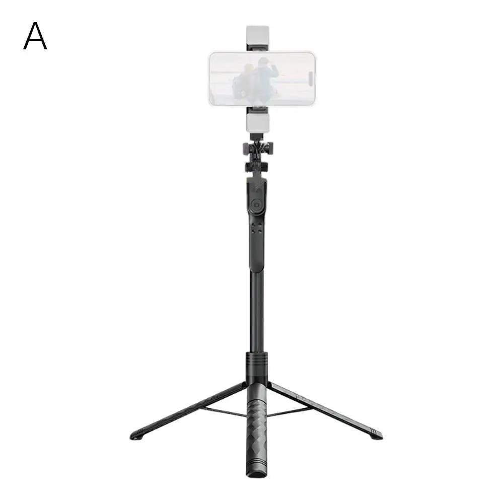 

K28 Ручной напольный штатив Bluetooth Selfie Телескопический Bluetooth Беспроводной пульт управления с палкой Пульт дистанционного управления Портативный CN чёрный