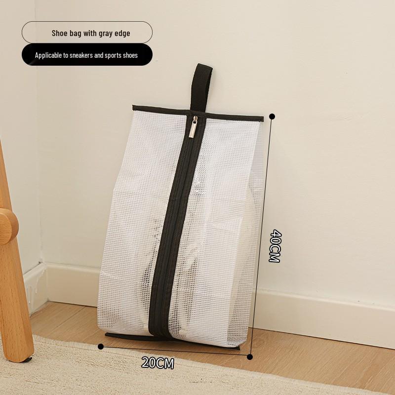 Frosted Drawstring Shoe Storage Bags - Dustproof & Moistureproof for Home, Travel & Dormitory Use