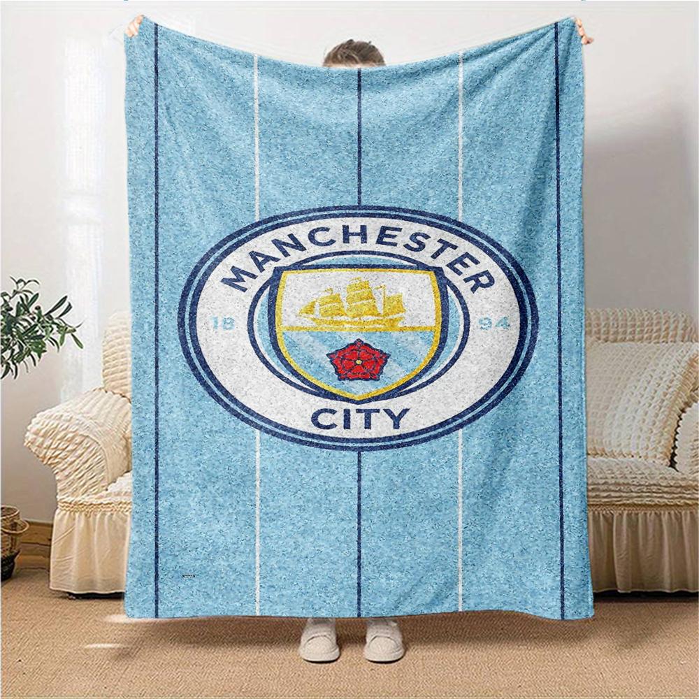De Bruyne Jersey Blankets Flannel Printed Breathable Warm Throw Blanket for Home Office Bedspreads 0708a18