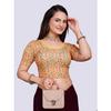 Beautiful Printed Women's Ethnic Choli Desigenr Indian Casual Wear Blouse Dress