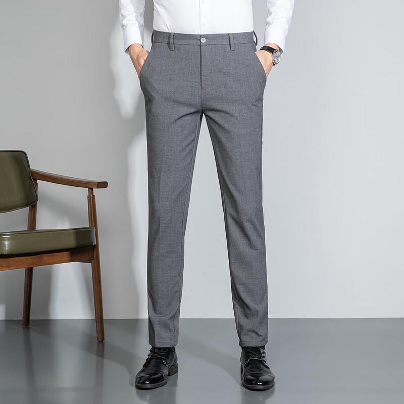 MONTAGUT Men's Fleece-Lined Warm Casual Trousers