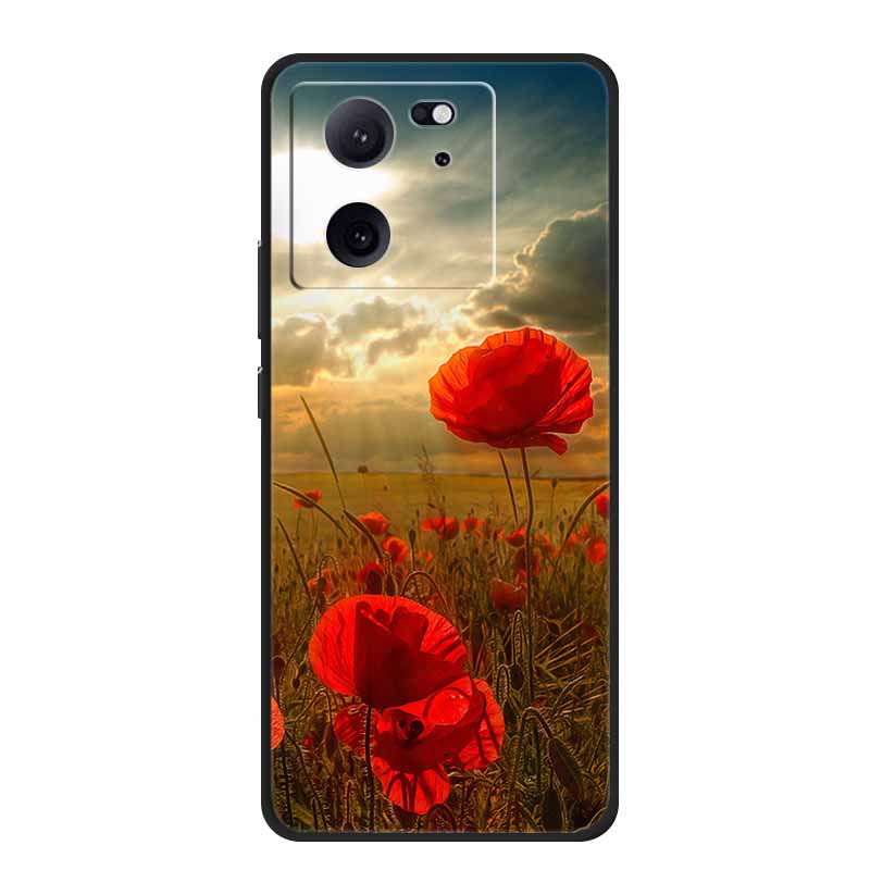Case For Xiaomi 13T Pro 5G Luxury Protective Soft Silicone TPU Back Cover Phone Cases for Xiaomi Mi 13T Pro Cartoon Bumper Coque