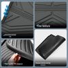 Compatible Trunk and Seat Backrest Mats for 2023-2025 Xiaopeng P7/P7i/P7+ Models - Full TPE Tailbox Protection
