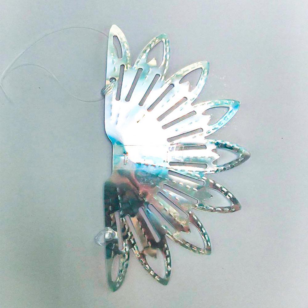 8-calowa opalizująca folia kwiatowa z błyszczącą kolorową cienką folią w kształcie plastra miodu na wesele, przyjęcie urodzinowe, witrynę sklepową, dom, wiszące ozdoby, wystrój