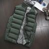 Herren Übergröße Verdickte Baumwollweste Jacke - Herbst/Winter Ärmellos Lässige Kleidung