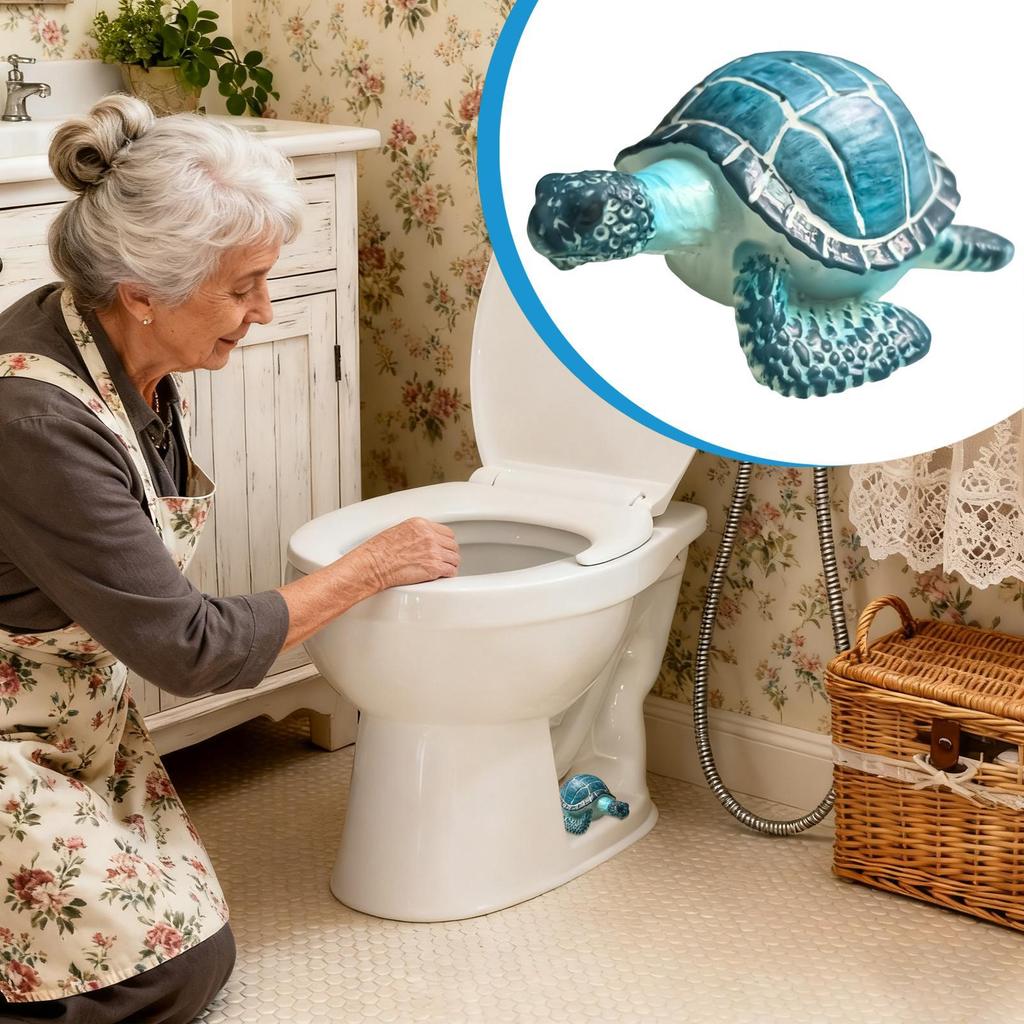 Toilet Screw Covers Decorative 2 Piece Turtle Shape Lid Resin Toilet Screw Covers For Bathroom Shower Bathtub Inside Tank Floor