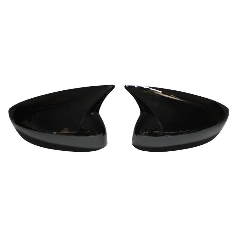 2pcs Replacement Carbon Fiber Pattern Rearview side Mirror cover caps For Mazda CX5 CX-5 2017-