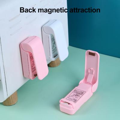 Mini Heat Bag Sealer Portable Plastic Clip Machine Handheld Vacuum Sealer One-Click Operation Kitchen Gadgets