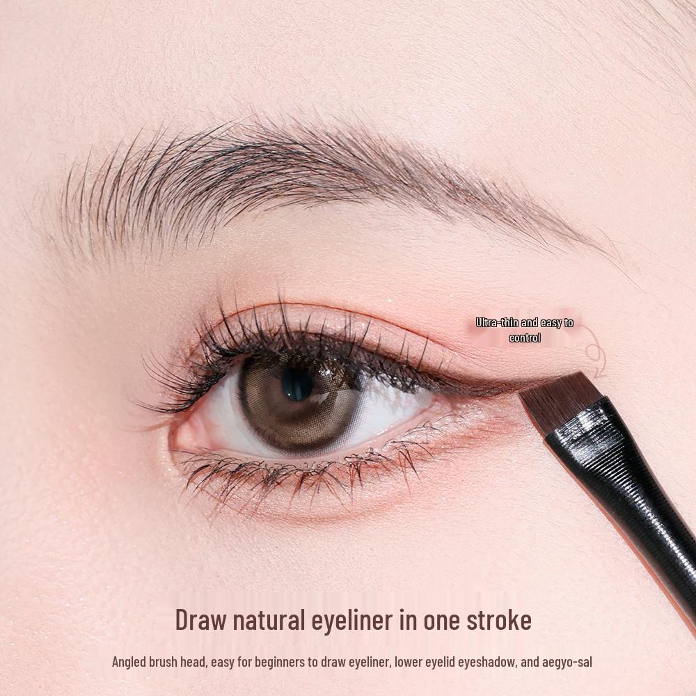 Faye Wong Blade Eyeliner & Angled Brow Brush Set for Makeup