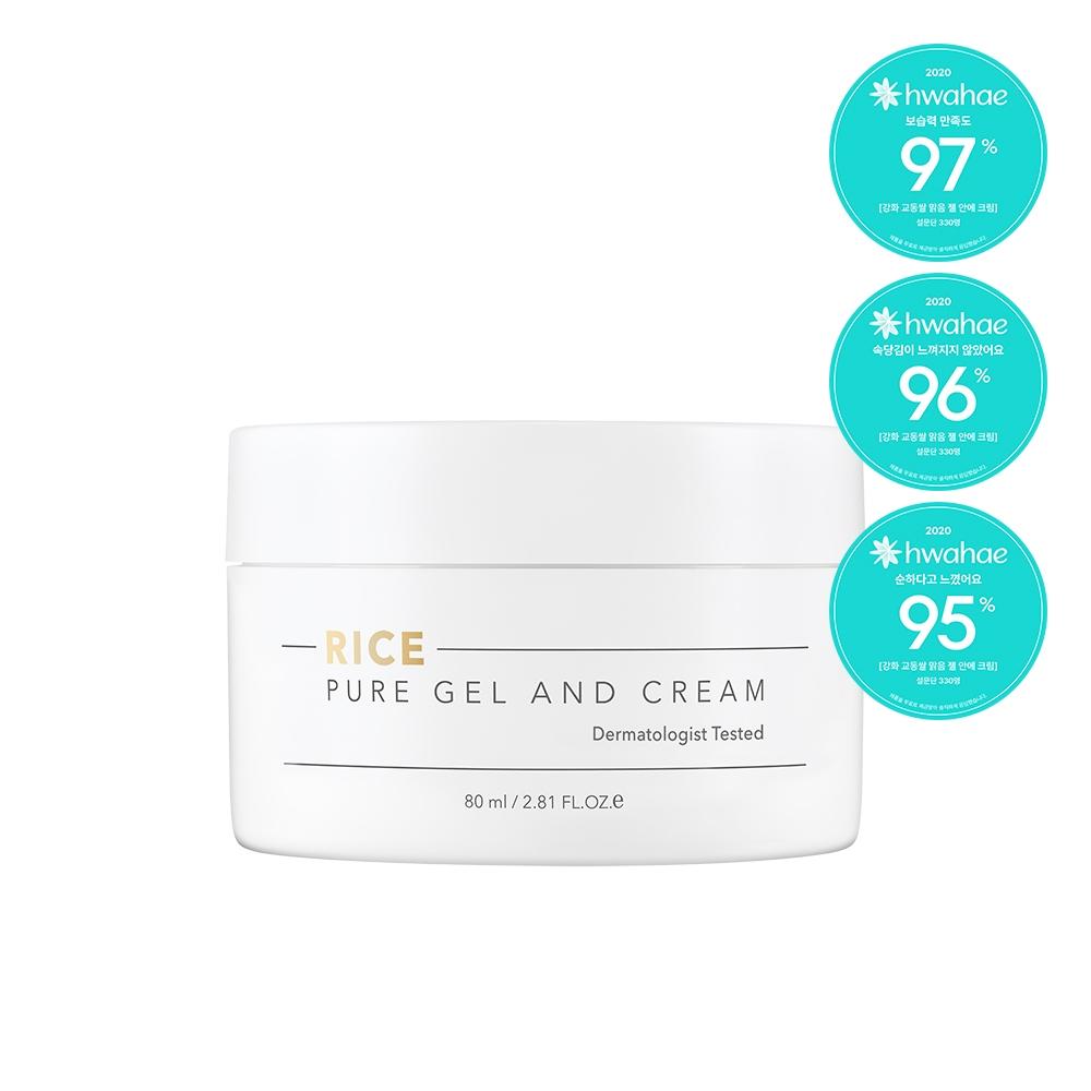 Gracias Farmer Ganghwa Gyodong Arroz Gel Crema Transparente 80ml