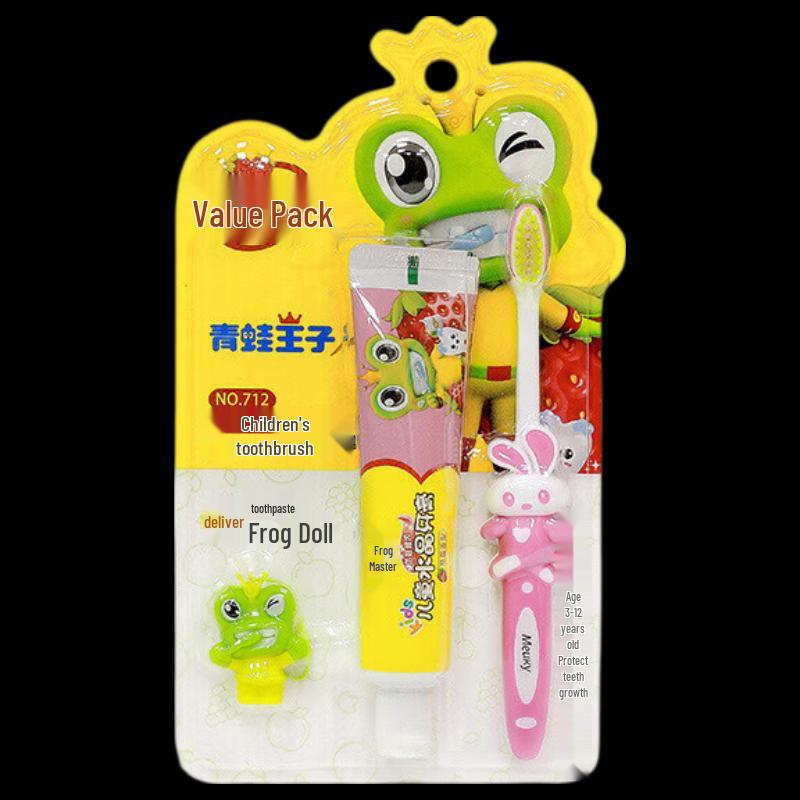 Frog Prince Children s Toothbrush 712 мягкой щетины