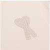 Ami Dr. Goech Tonal Croche Heart Logo 3 4 Women Long Sleeve Tee Fts055 726 136