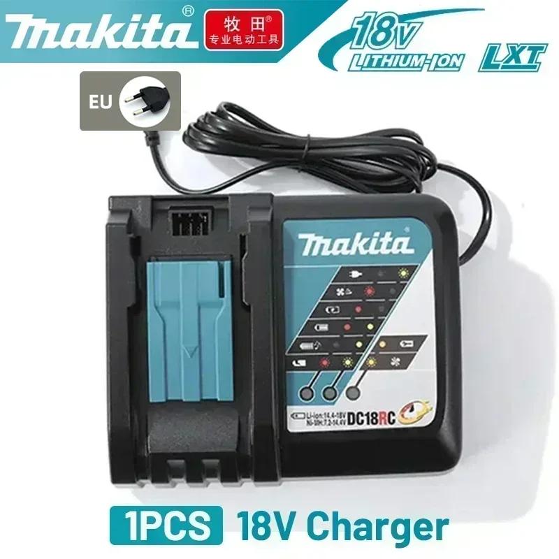 100% original Makita 18V battery 6.0Ah 9.0AH rechargeable battery Makita 3.0Ah 5.0Ah charger BL1850B BL1860B power tool battery