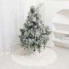 Christmas Tree Skirts Round Plush Xmas Trees Base Cover Carpet Mat Ornaments for Home