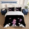 BIGBANG 3‑Piece Bedding Set Soft Microfiber Duvet Cover Pillowcases Comfortable Bed Linen for Bedroom Decoration