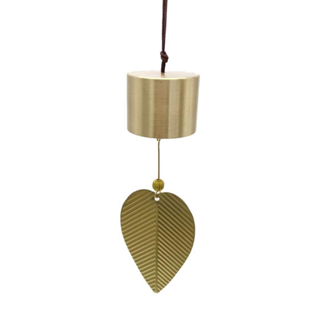 Japanese Leaf Wind Chimes Decors Car Pendants Garden Decorations for Outdoor