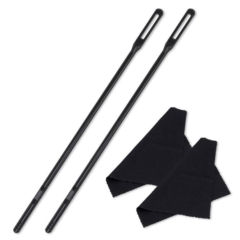 Flute Cleaning Kit: Rod, Probe, Swab, and Cloth Set for Musical Instruments