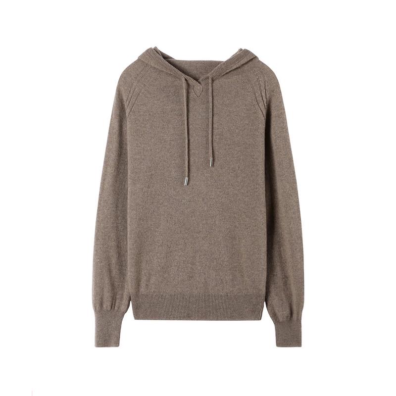 Tianshan 100% Cashmere Hooded Sweater