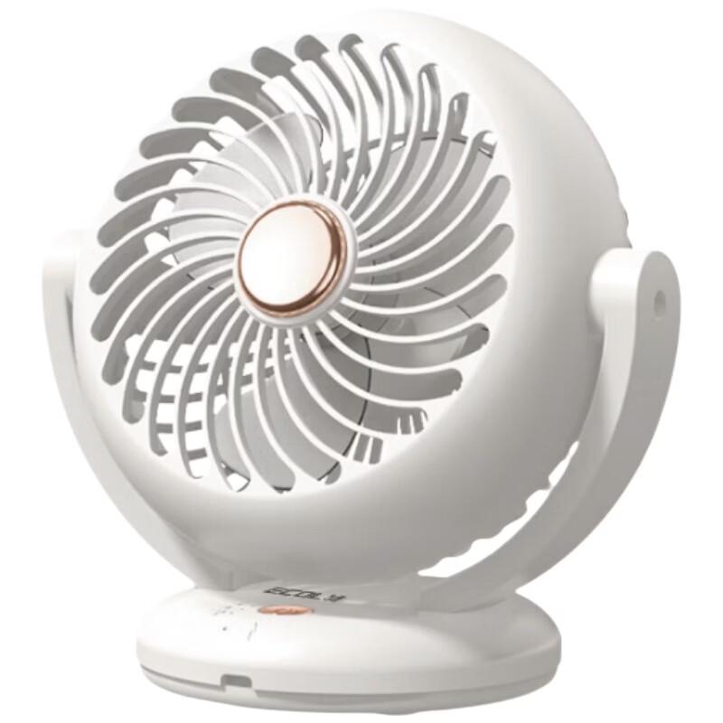 ECOLA 3-Speed 180° Adjustable Desktop USB Fan