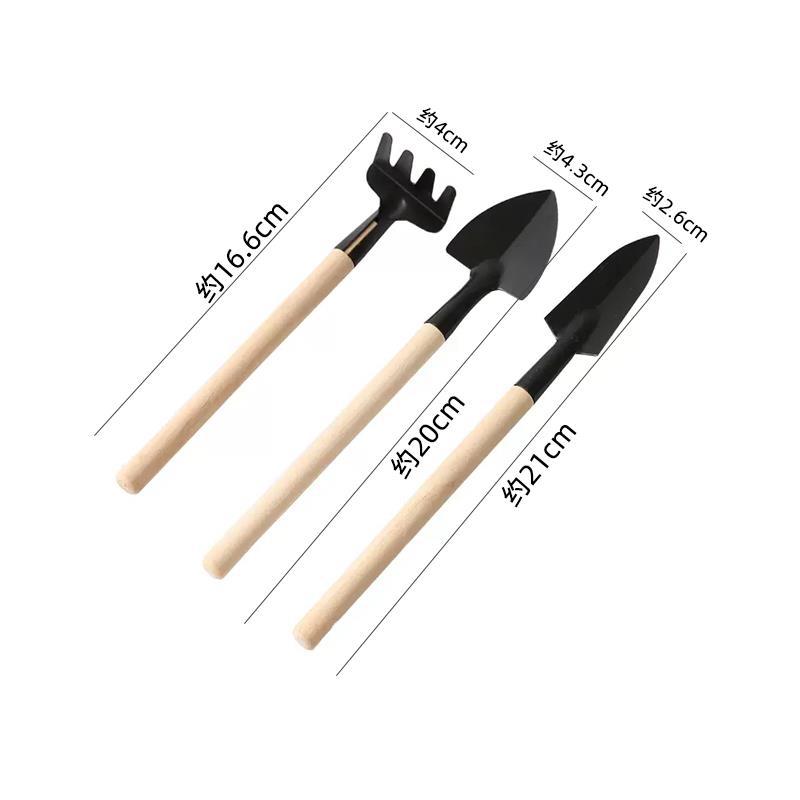 Gardening Large Three-Piece Set, Potted Plants, Small Shovels, Garden Small Shovels, Indoor Flowers, Potted Plants, Loose Soil, Flower And Vegetab gardeningthree-pieceset