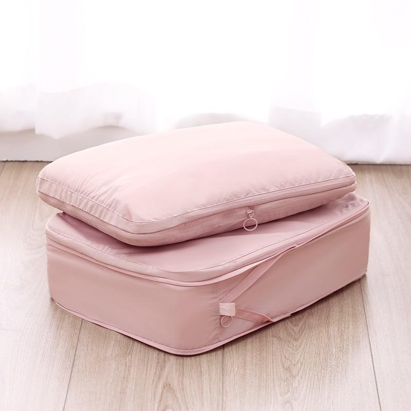 Portable Travel Dispenser & Storage Bag - Laundry & Luggage Organizer (Large) M