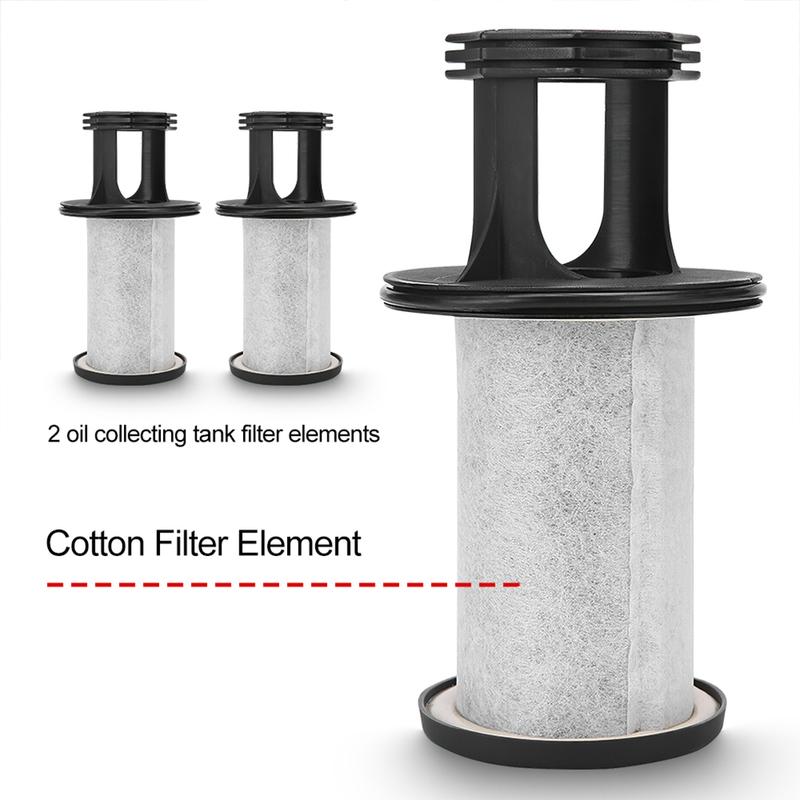 2Pcs Oil-gas Separator Air Filter Element 3931051950 For Cars Separate Harmful Oil Inlet System for ProVent 200 4WDS