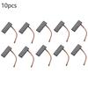 10pcs Carbon Brushes Motor Brush For Common Electric Replacement For Angle Grinder Power Tool Accessories 7x8x19mm