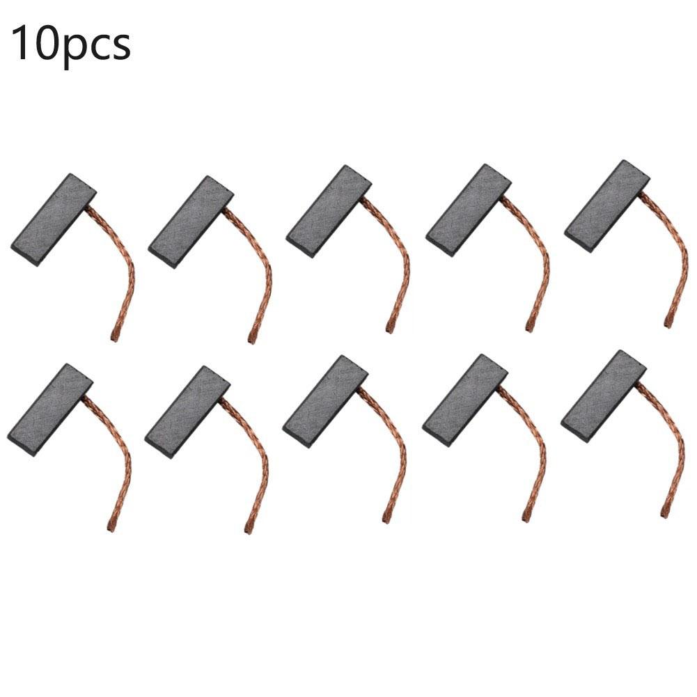 10pcs Carbon Brushes Motor Brush For Common Electric Replacement For Angle Grinder Power Tool Accessories 7x8x19mm