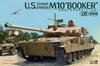 Magic Factory American M10 Booker Combat Vehicle Plastic Model MGF2008 1/35