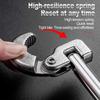 12inch Basin Wrench Sink Wrench for Fixing Back and Union Nuts Plumbing Applications Under Sink Sink Installation Bath Drains