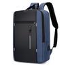 High-end Men's 15-inch Multifunctional Business Backpack with USB and Logo Printing Option