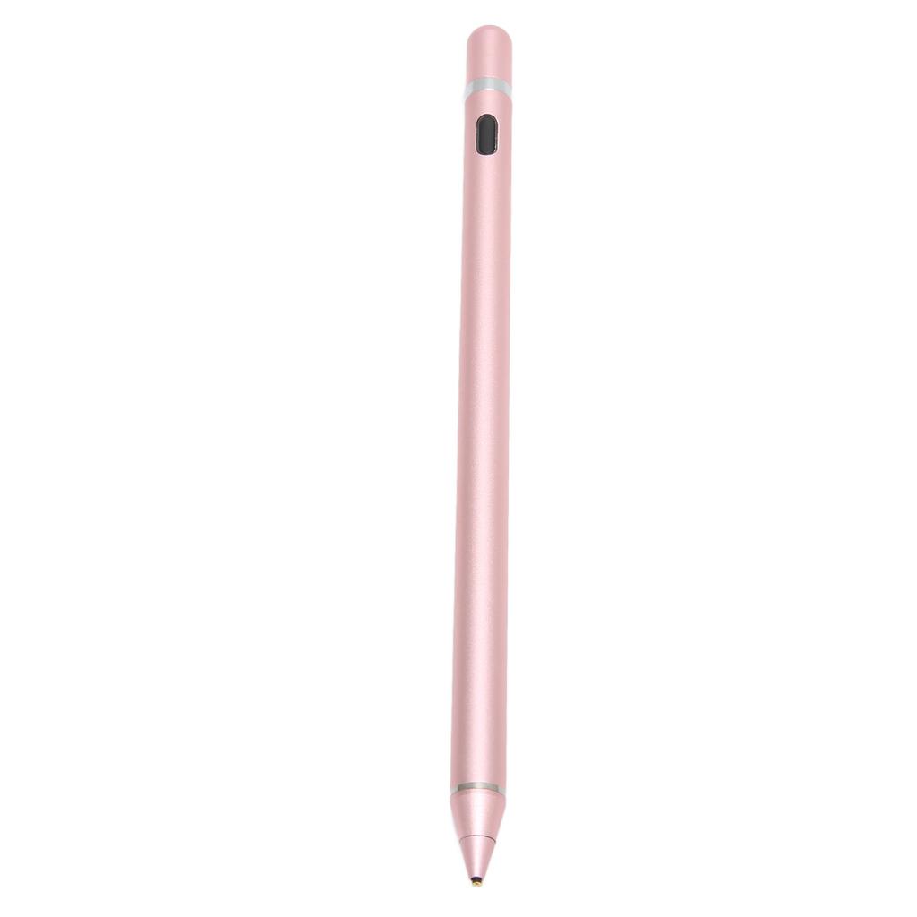 Stylus Pen High Sensitivity Smoother Writing USB Charging Lightweight Frosted Surfaces Touch Screen Pens for Tablet Pink