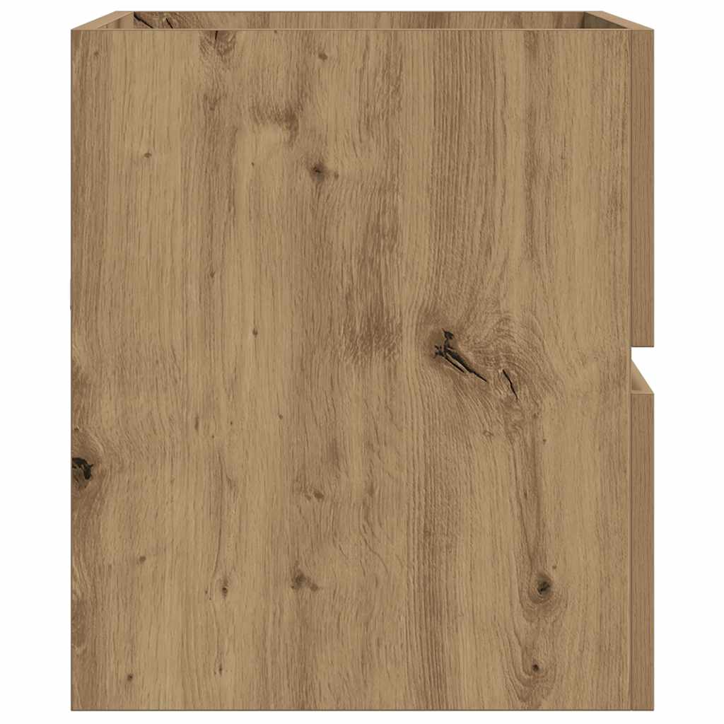Artisan Oak Washbasin Cabinet 90 X 38.5 X 45 Cm Particleboard