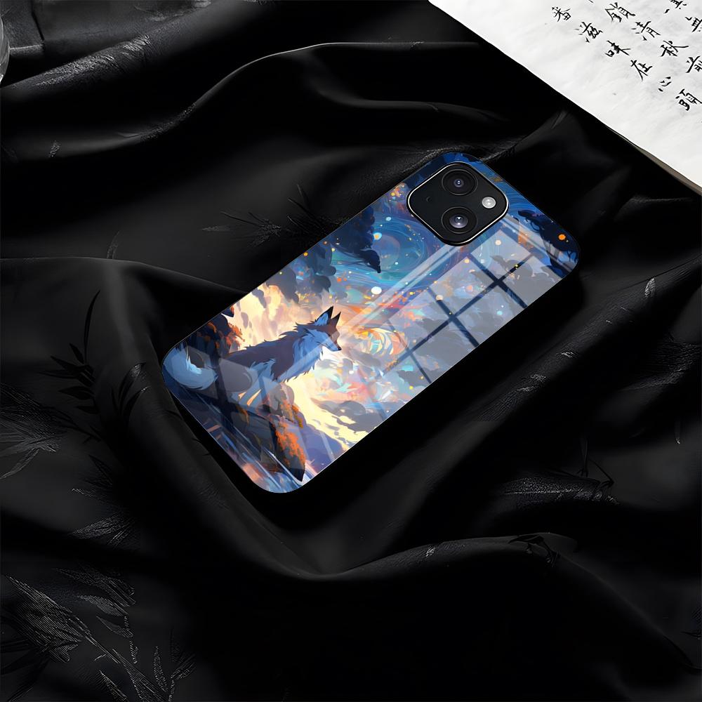 Zorros Espaciales Manta Phone Case For IPhone 17 Pro Max 16 15 14 Pro Max 13 11 Plus Glass Cover