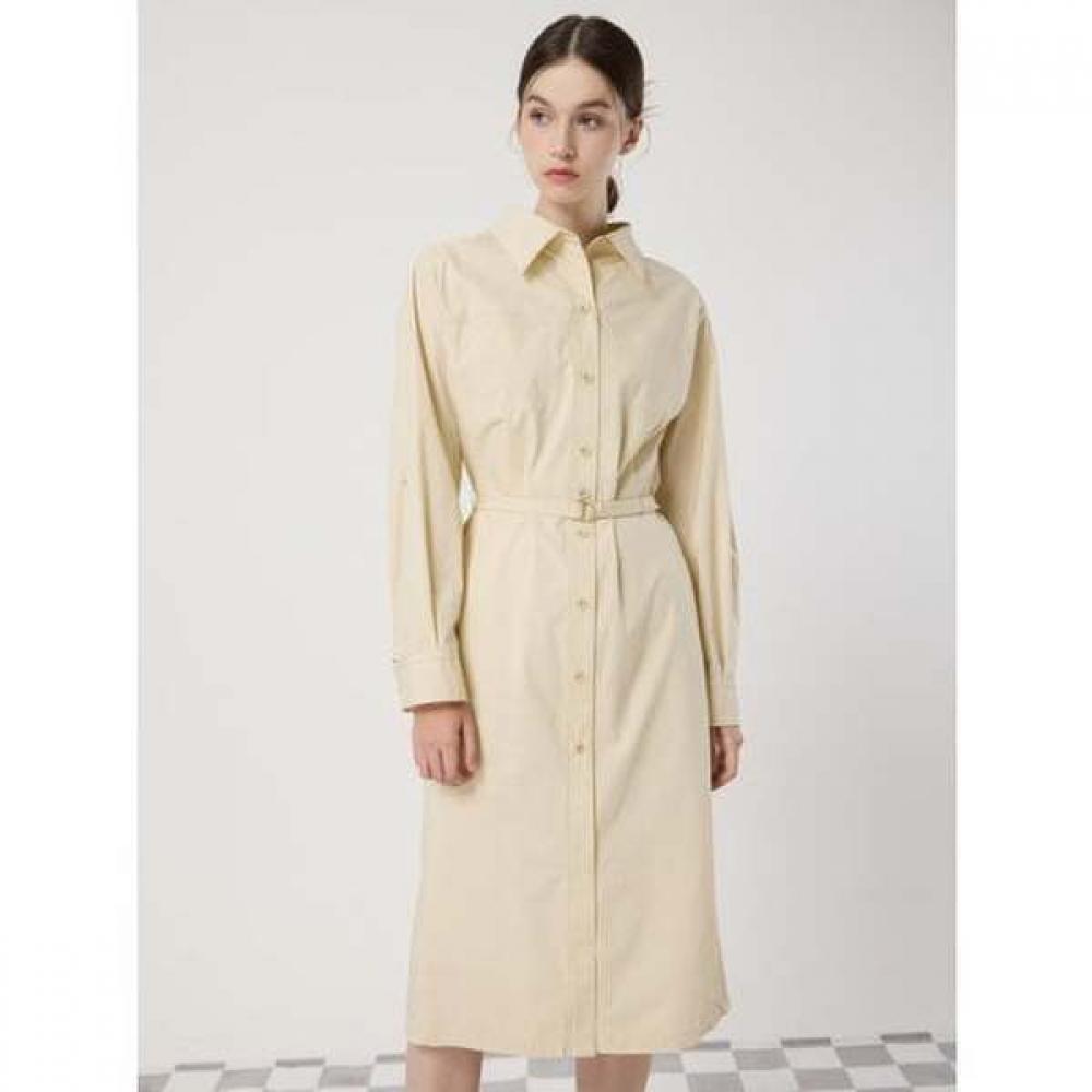 Belted Shirt Dress Cc Collect C252mse031