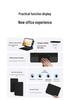 Compatible with Huawei MatePad Pro 12.2 / Air 12: Floating Magic Bluetooth Keyboard for Tablets