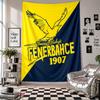 Arazzo da Parete FC Fenerbahçe Decorazione per la Casa Tessuto da Appendere a Parete per Camera da Letto Soggiorno Sfondo